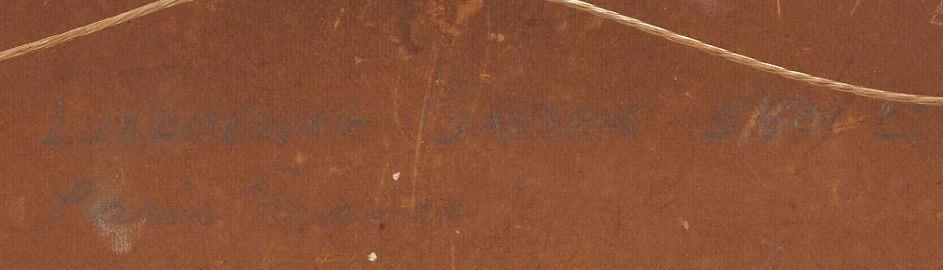 Lot 111: Harry Neyland O/C Landscape Painting, Paris