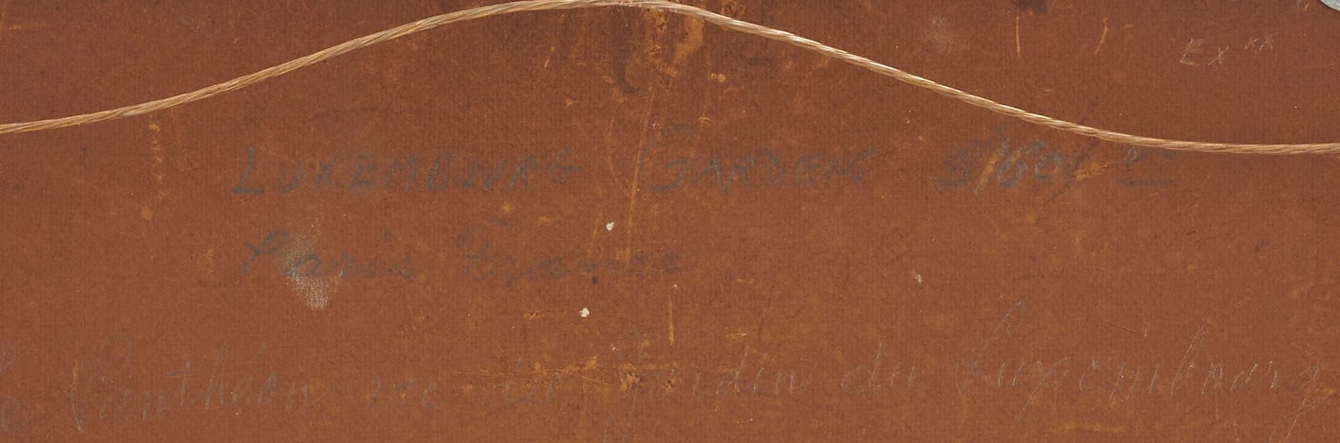 Lot 111: Harry Neyland O/C Landscape Painting, Paris