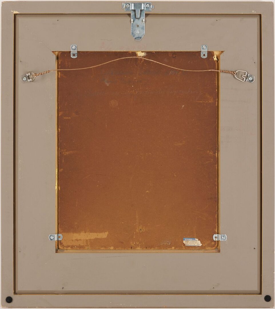 Lot 111: Harry Neyland O/C Landscape Painting, Paris