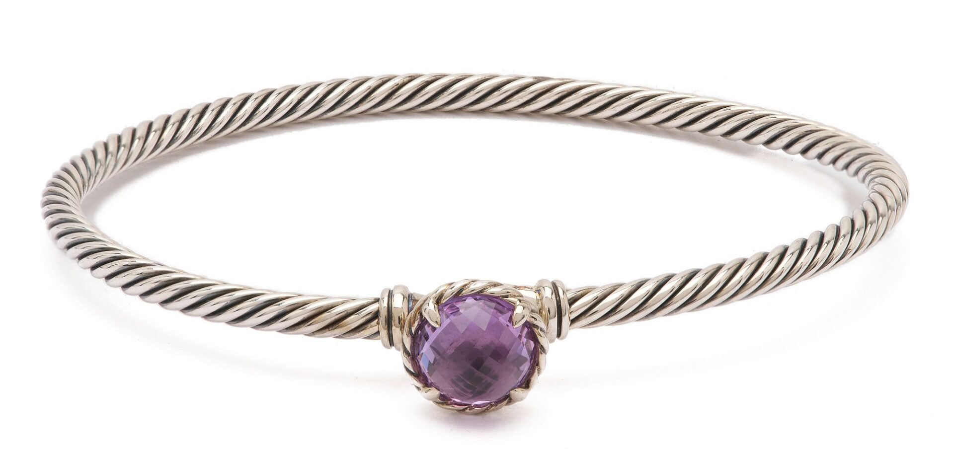 Lot 1124: 2 David Yurman Jewelry Items, Ring & Bracelet