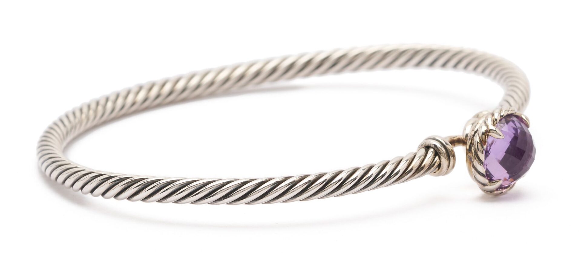 Lot 1124: 2 David Yurman Jewelry Items, Ring & Bracelet