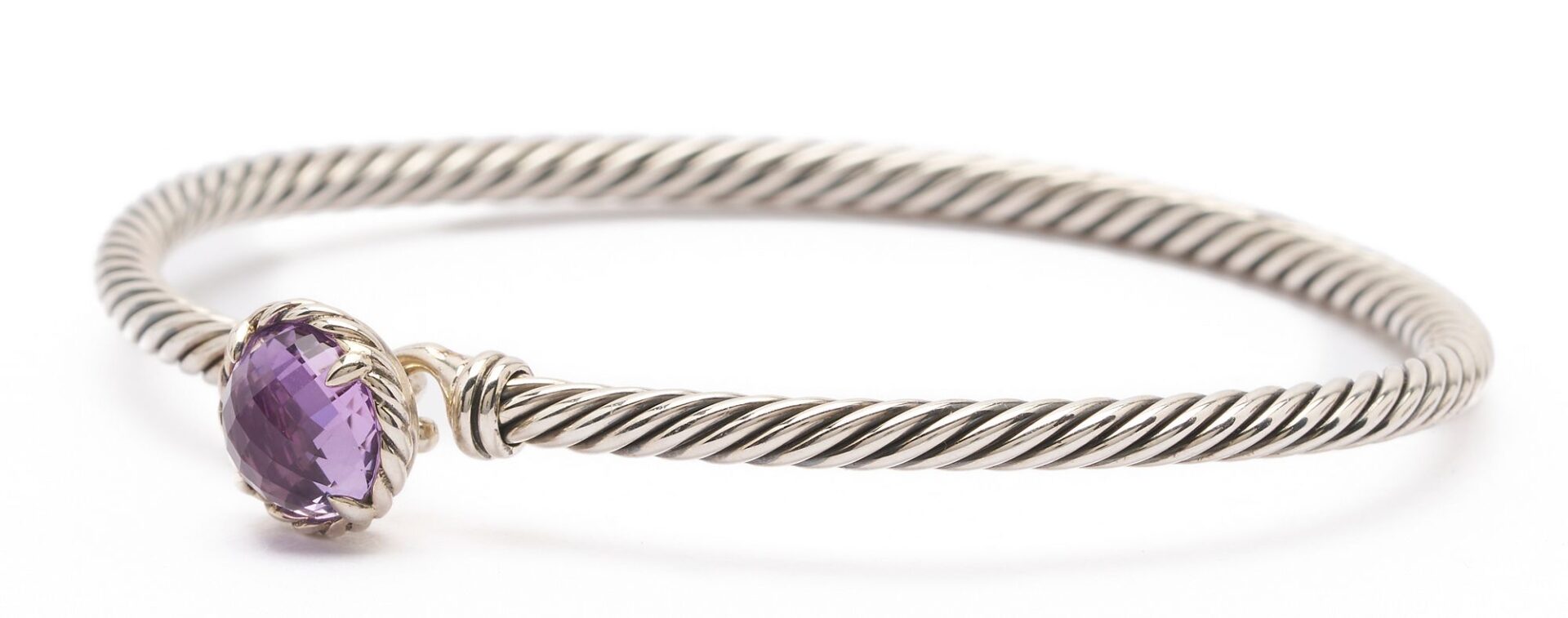 Lot 1124: 2 David Yurman Jewelry Items, Ring & Bracelet