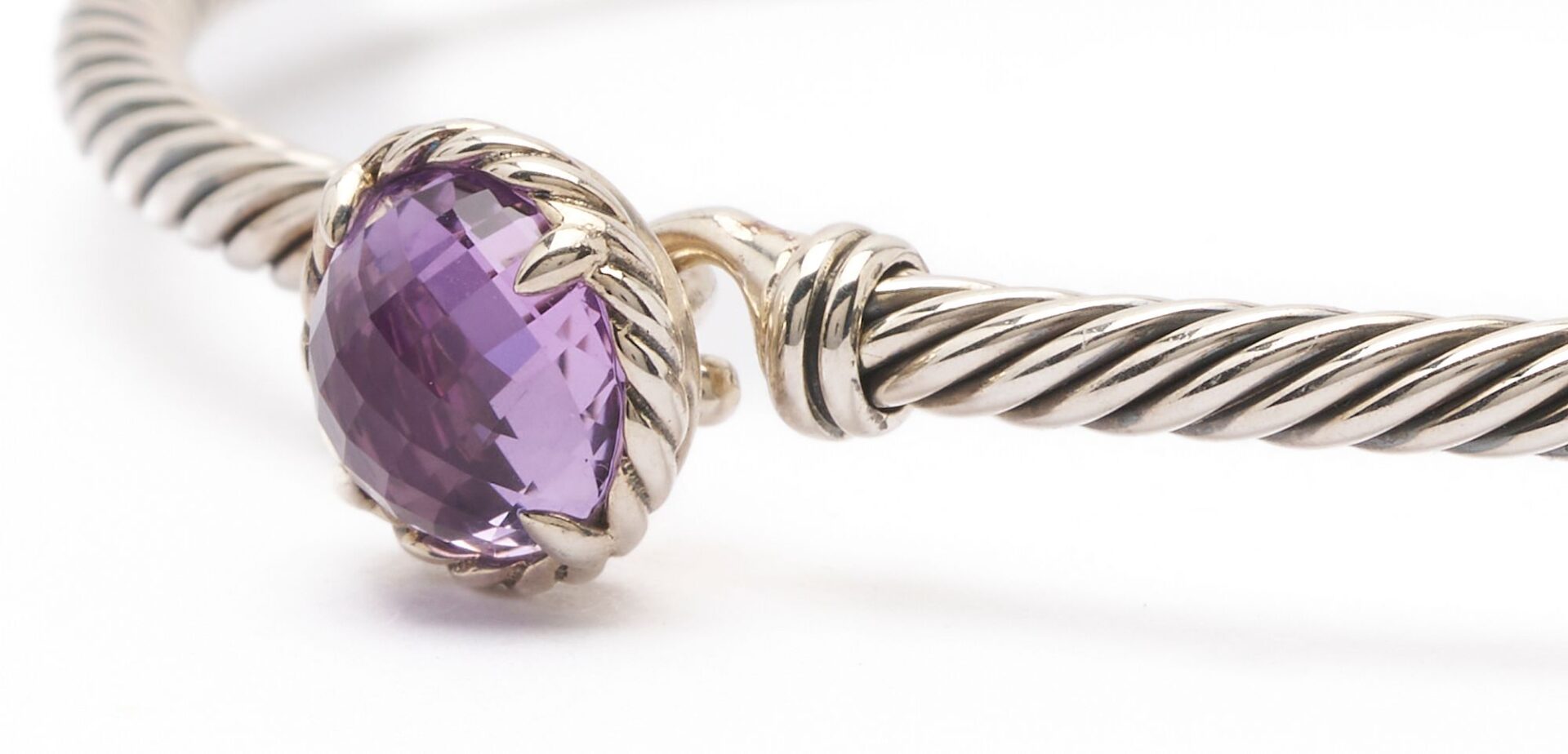 Lot 1124: 2 David Yurman Jewelry Items, Ring & Bracelet