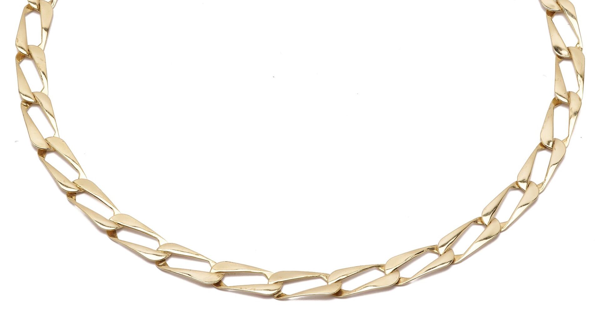 Lot 1128: 10K Gold Necklace
