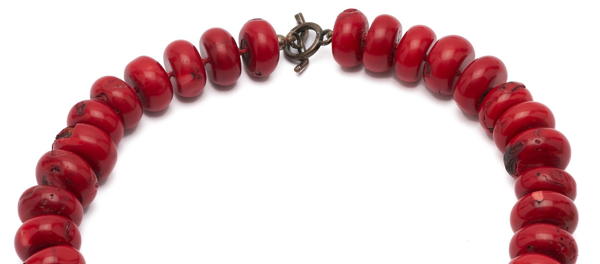 Lot 1138: Coral Necklace & Agate Bracelet