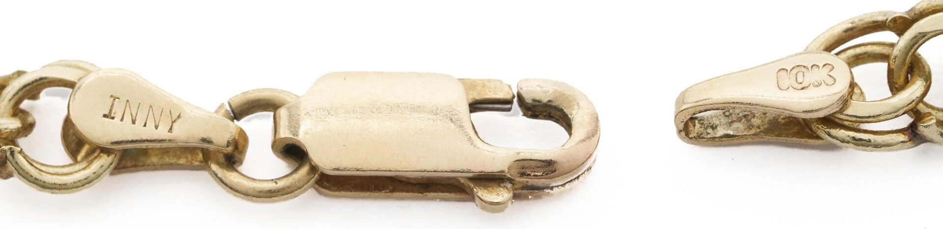 Lot 1140: Ladies’ 10K Gold Charm Bracelet