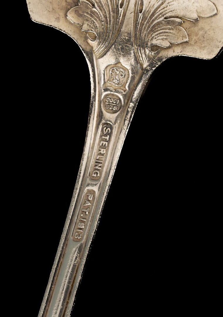 Lot 1147: Asst. Flatware incl. Tiffany Serving Spoon plus Small Hollowware