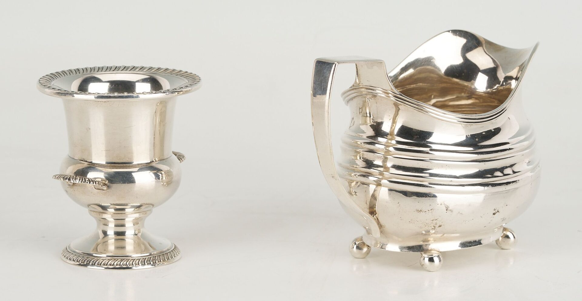 Lot 1147: Asst. Flatware incl. Tiffany Serving Spoon plus Small Hollowware