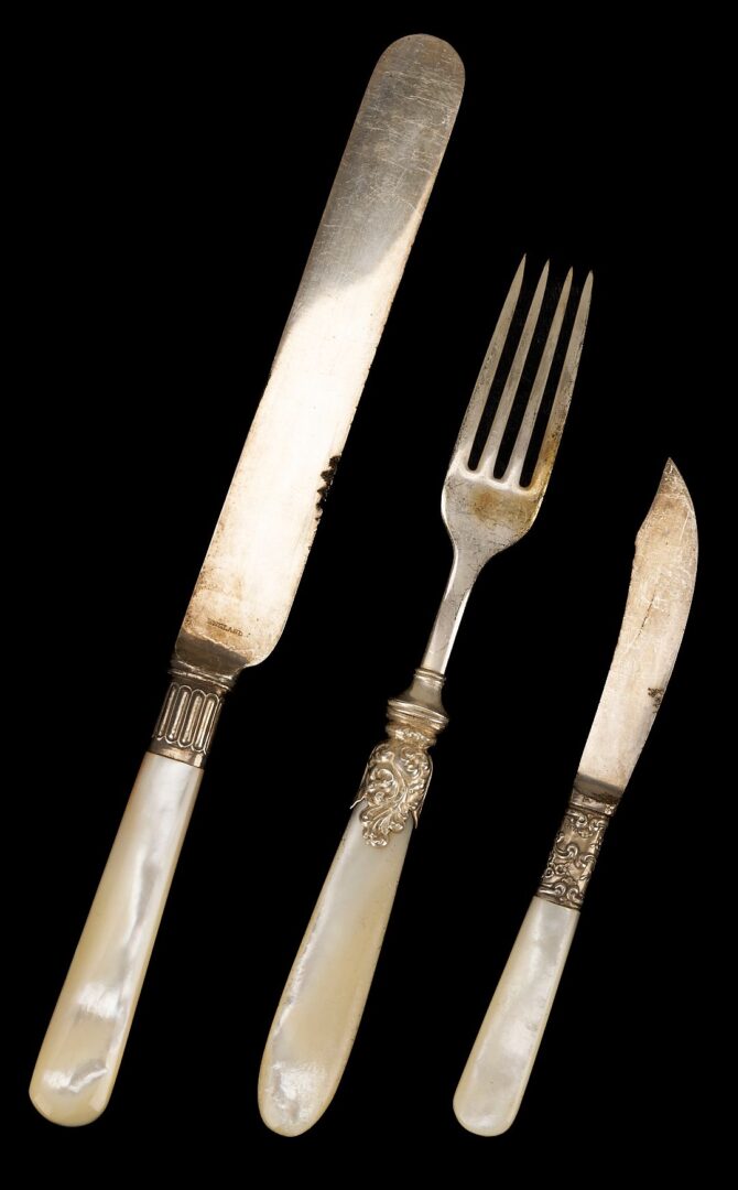 Lot 1148: 6 Tiffany Silver Flatware Pcs. & 9 Others