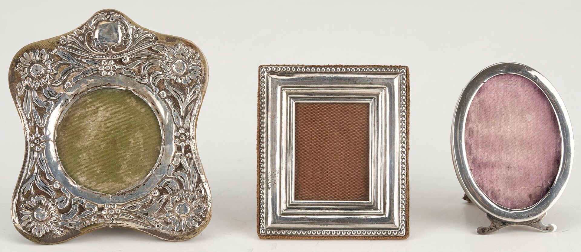 Lot 1150: 7 Sterling Silver Picture Frames