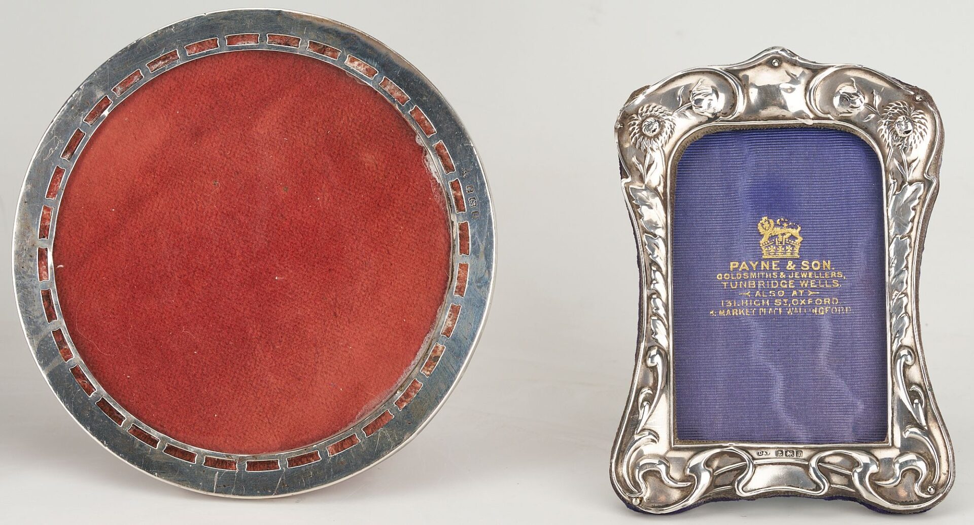 Lot 1150: 7 Sterling Silver Picture Frames