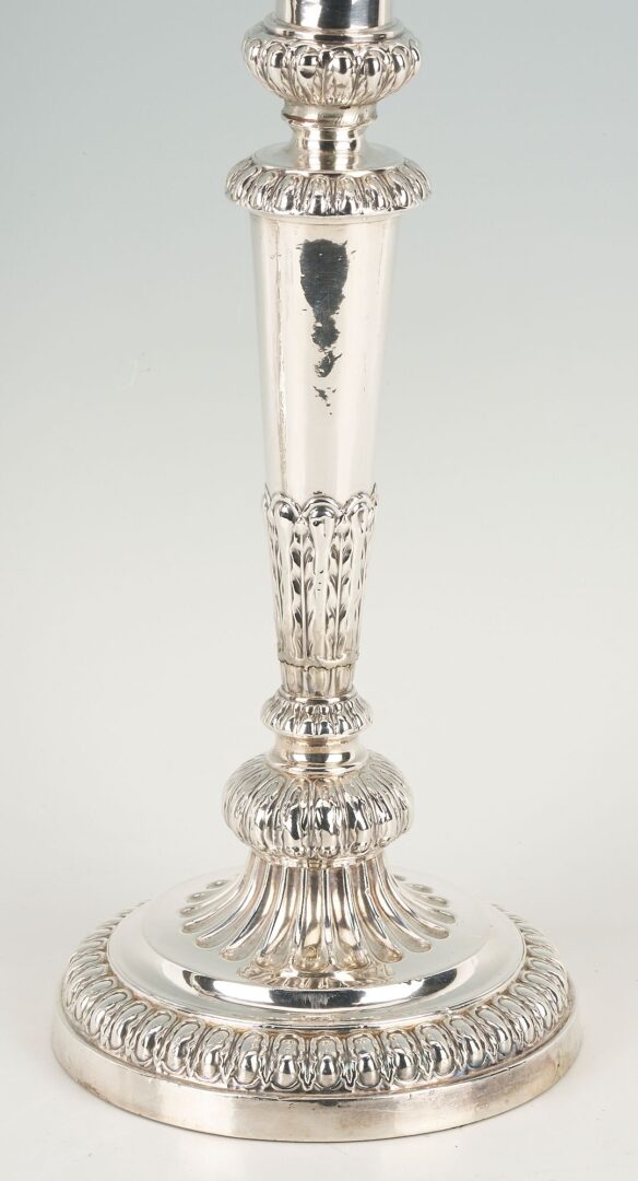 Lot 1151: Large Pair Matthew Boulton Old Sheffield Candelabra