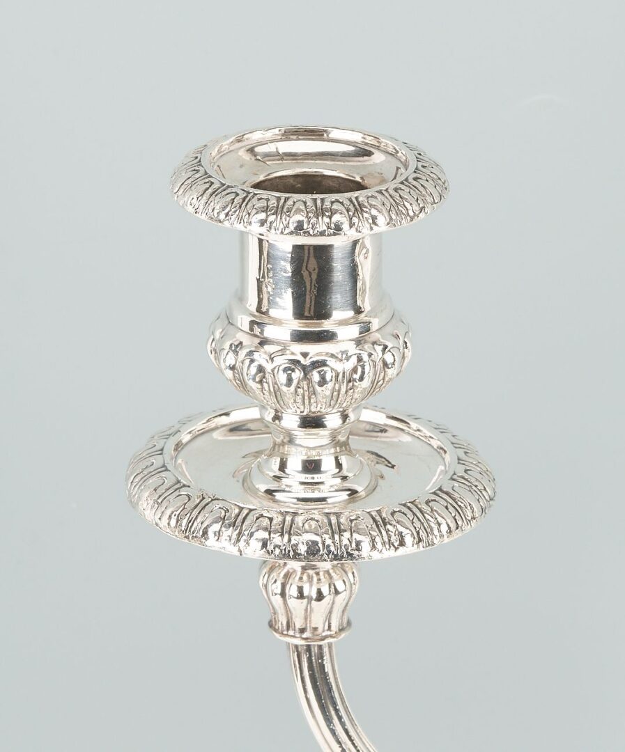 Lot 1151: Large Pair Matthew Boulton Old Sheffield Candelabra