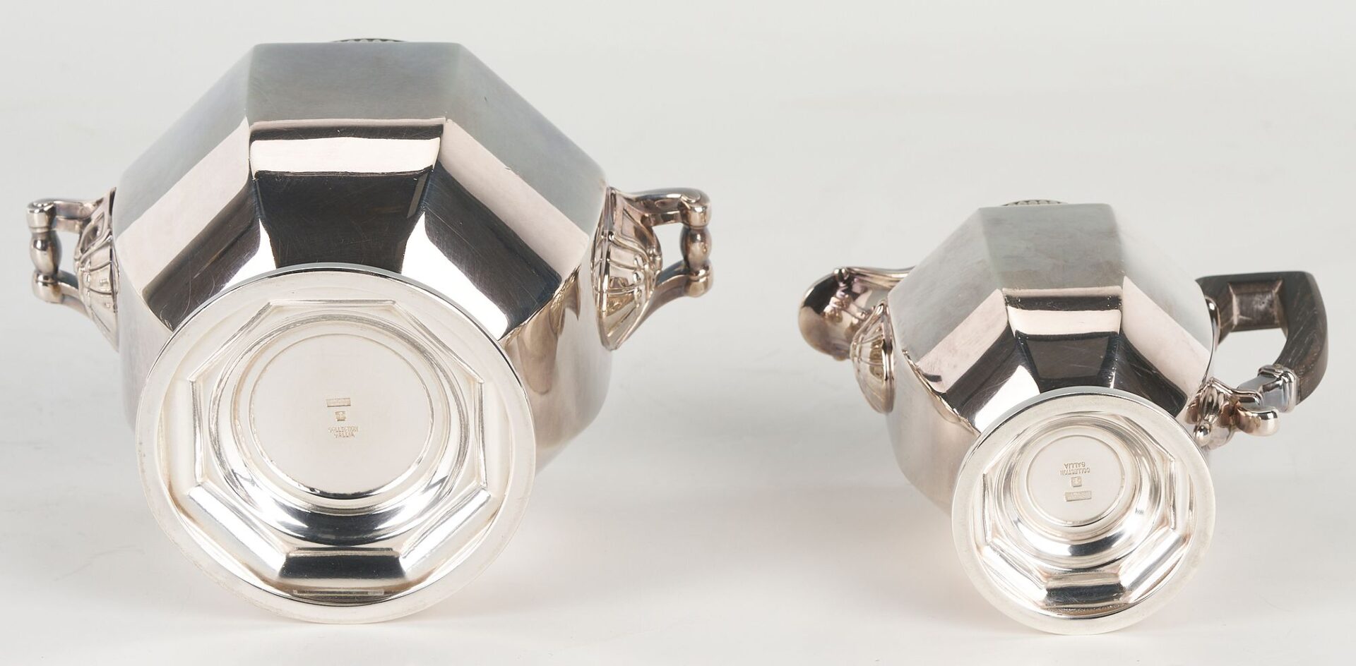 Lot 1153: Christofle Silverplate 4 Piece Tea Service w/ Matching Tray