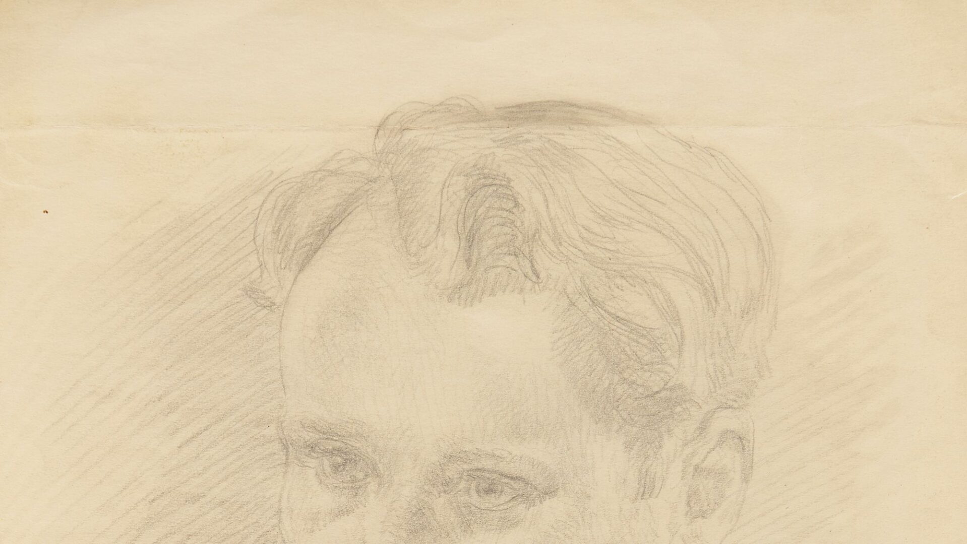 Lot 1162: 4 Garth Williams Drawings, Figures & Self Portraits