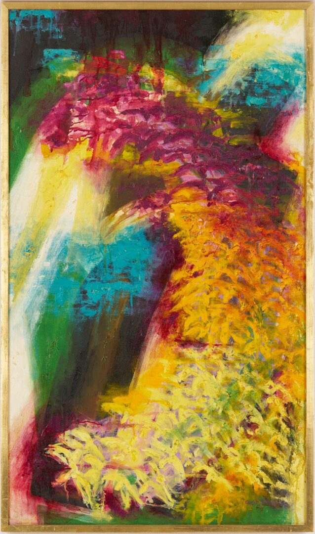 Lot 1164: Cecil Shapiro, Mid-Century O/C Painting, Migration