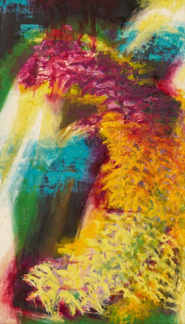 Lot 1164: Cecil Shapiro, Mid-Century O/C Painting, Migration