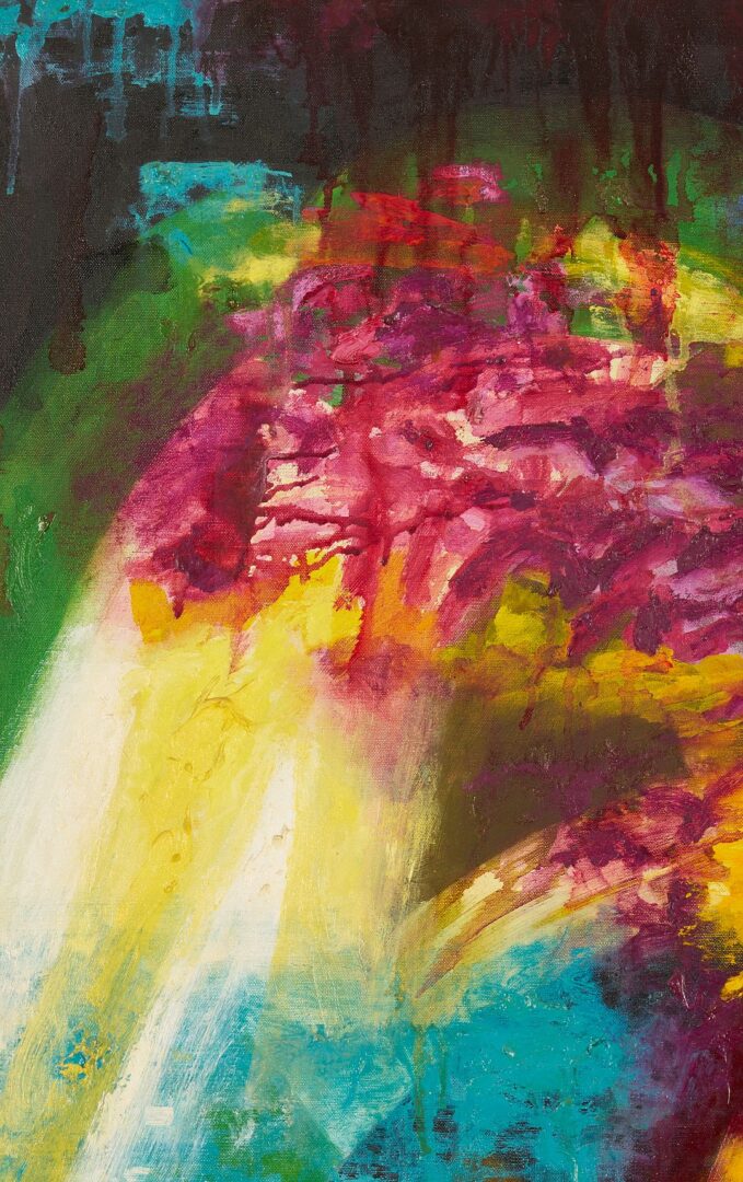 Lot 1164: Cecil Shapiro, Mid-Century O/C Painting, Migration