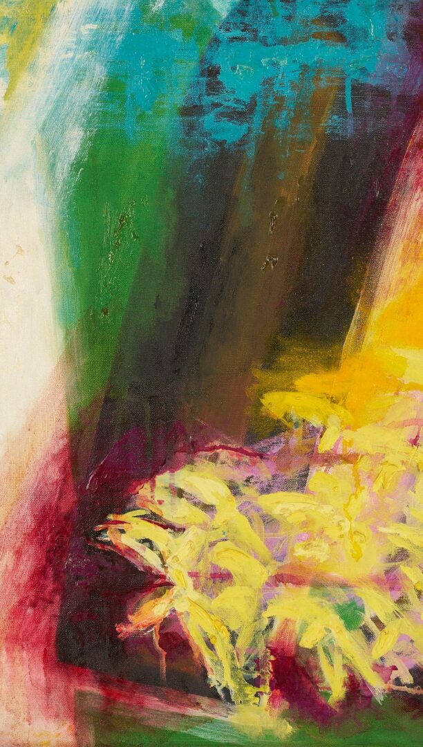 Lot 1164: Cecil Shapiro, Mid-Century O/C Painting, Migration