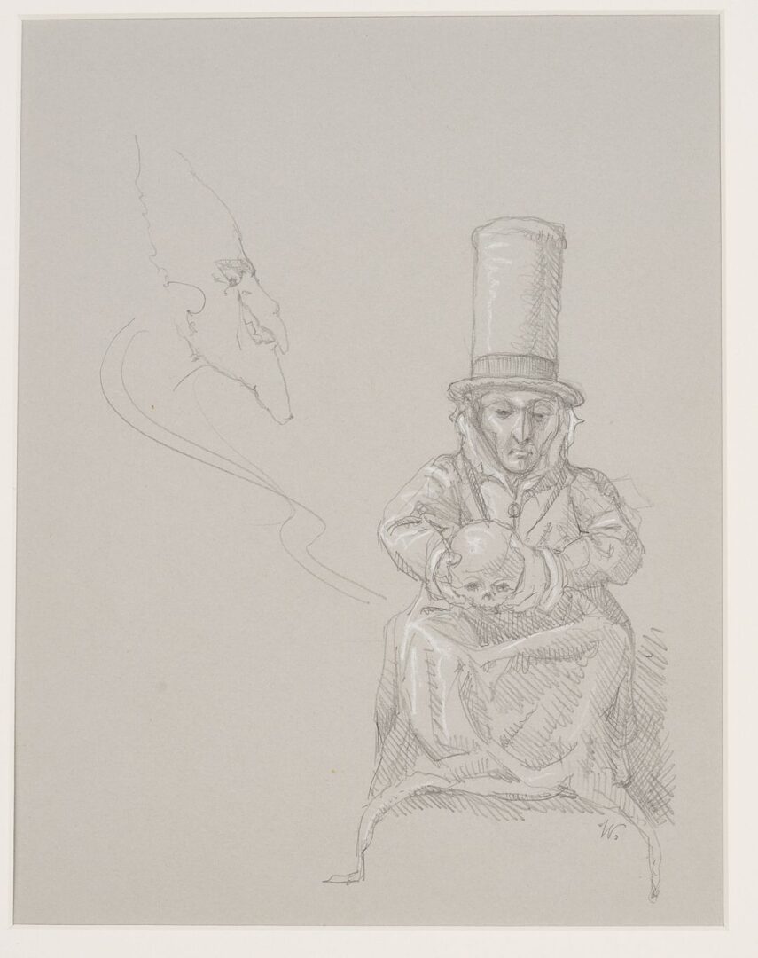Lot 1173: Ten Werner Wildner Works on Paper, Incl. Exhibited