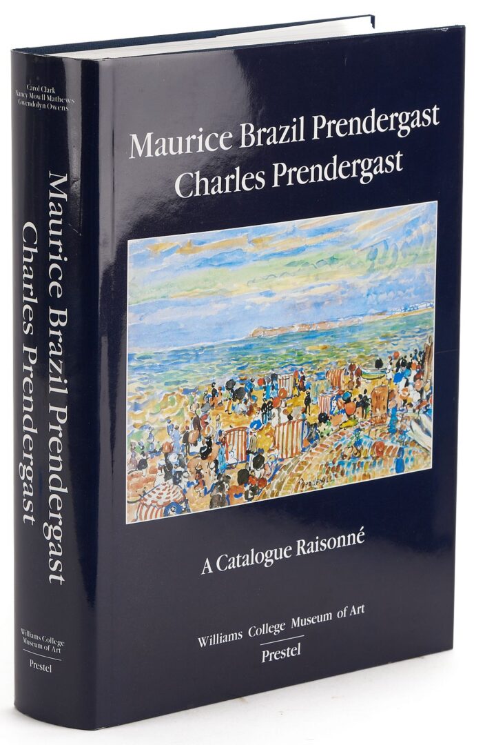 Lot 119: Maurice Prendergast W/C Landscape with Cattle plus Catalog Raisonne
