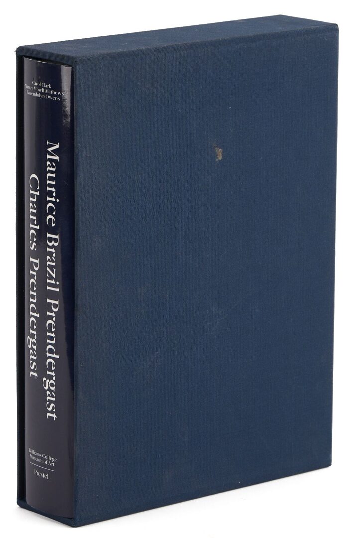 Lot 119: Maurice Prendergast W/C Landscape with Cattle plus Catalog Raisonne