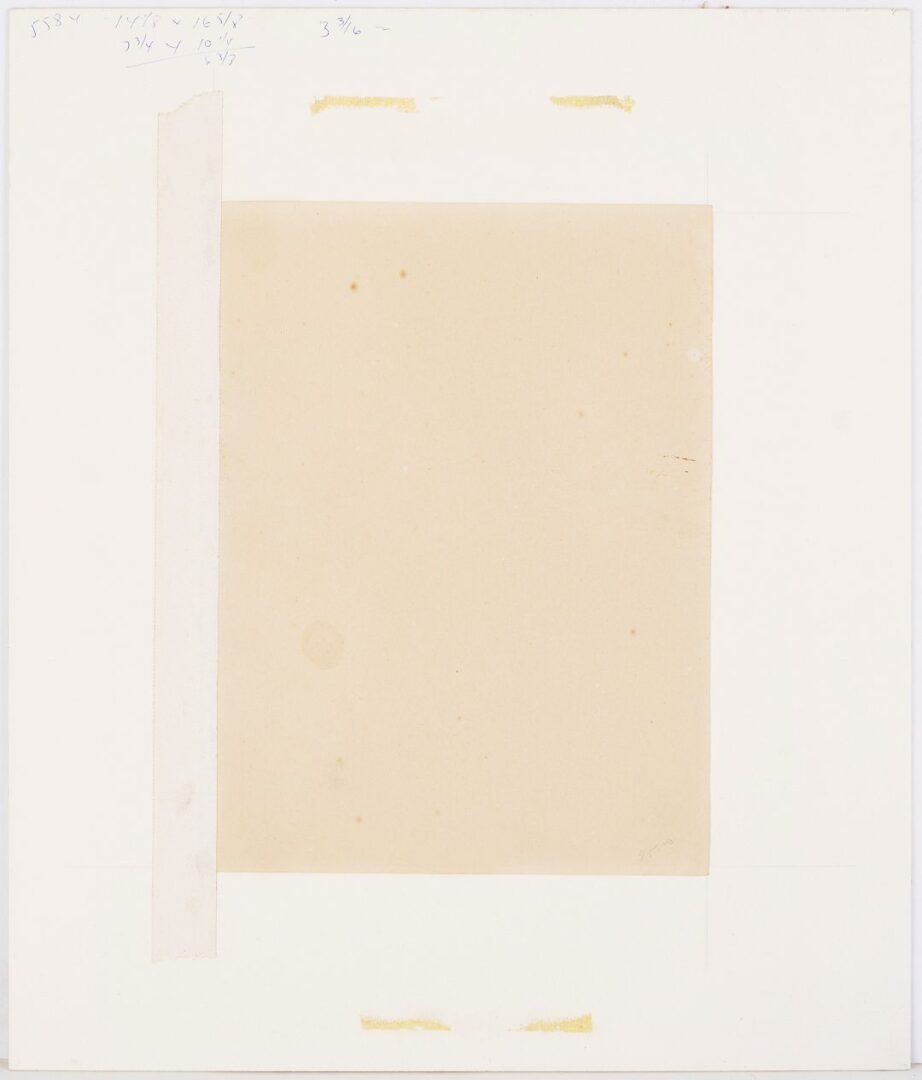 Lot 126: 2 Drawings: Charles Burchfield plus A. Pounders “Cape Cod”
