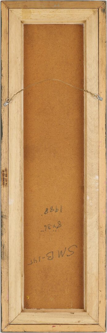 Lot 136: Sterling Strauser Oil Painting, Dogwood Branch