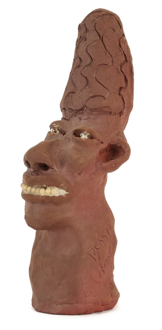 Lot 140: Bessie Harvey Folk Art Sculpture, Exhibited