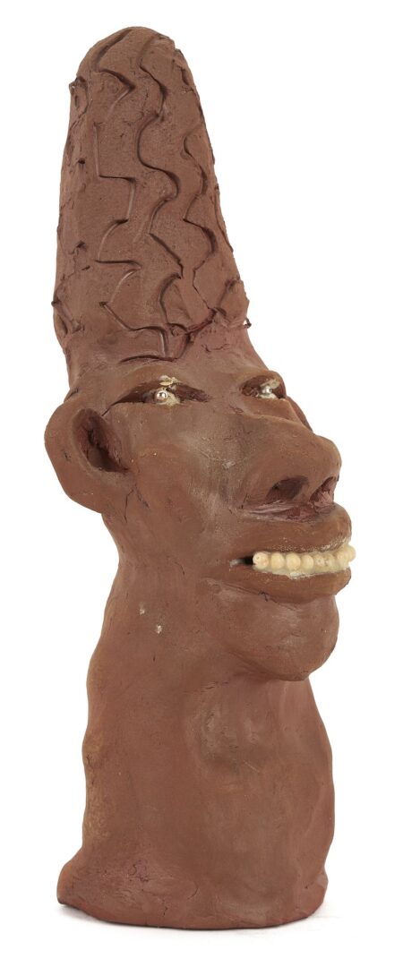 Lot 140: Bessie Harvey Folk Art Sculpture, Exhibited