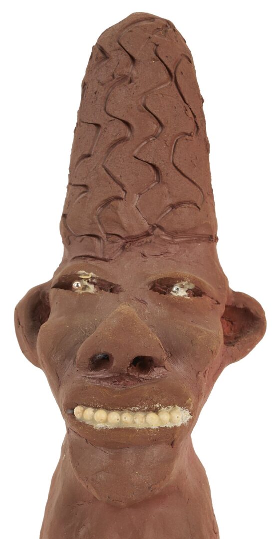 Lot 140: Bessie Harvey Folk Art Sculpture, Exhibited