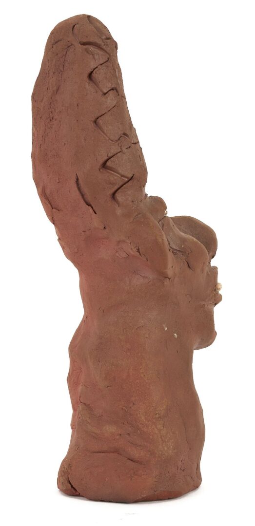 Lot 140: Bessie Harvey Folk Art Sculpture, Exhibited