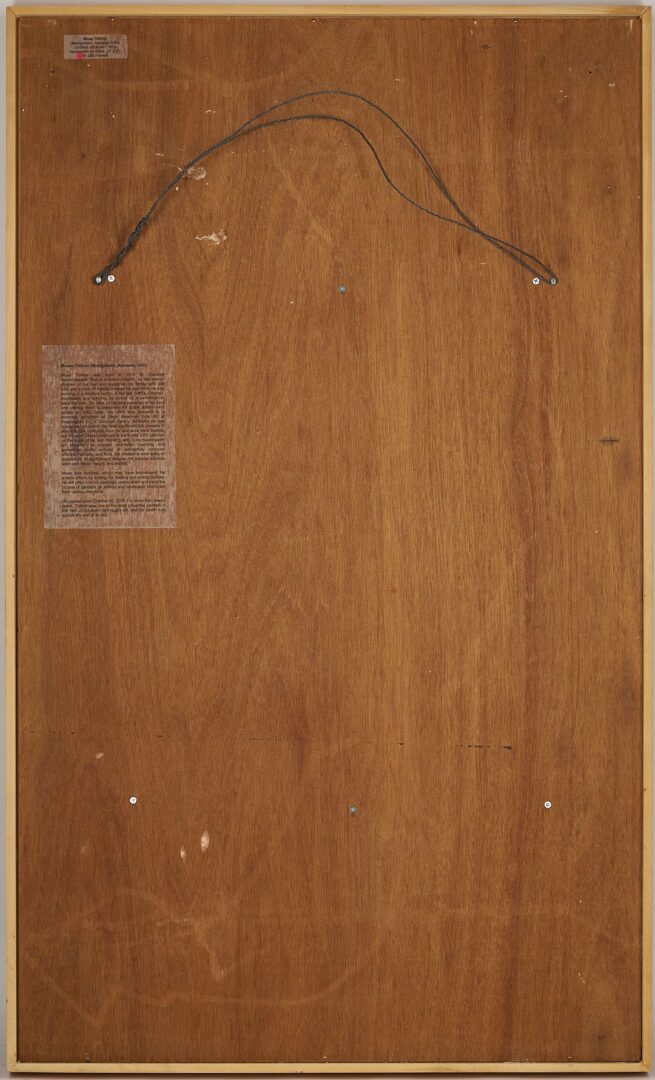 Lot 145: Large Mose Tolliver Outsider Art Painting