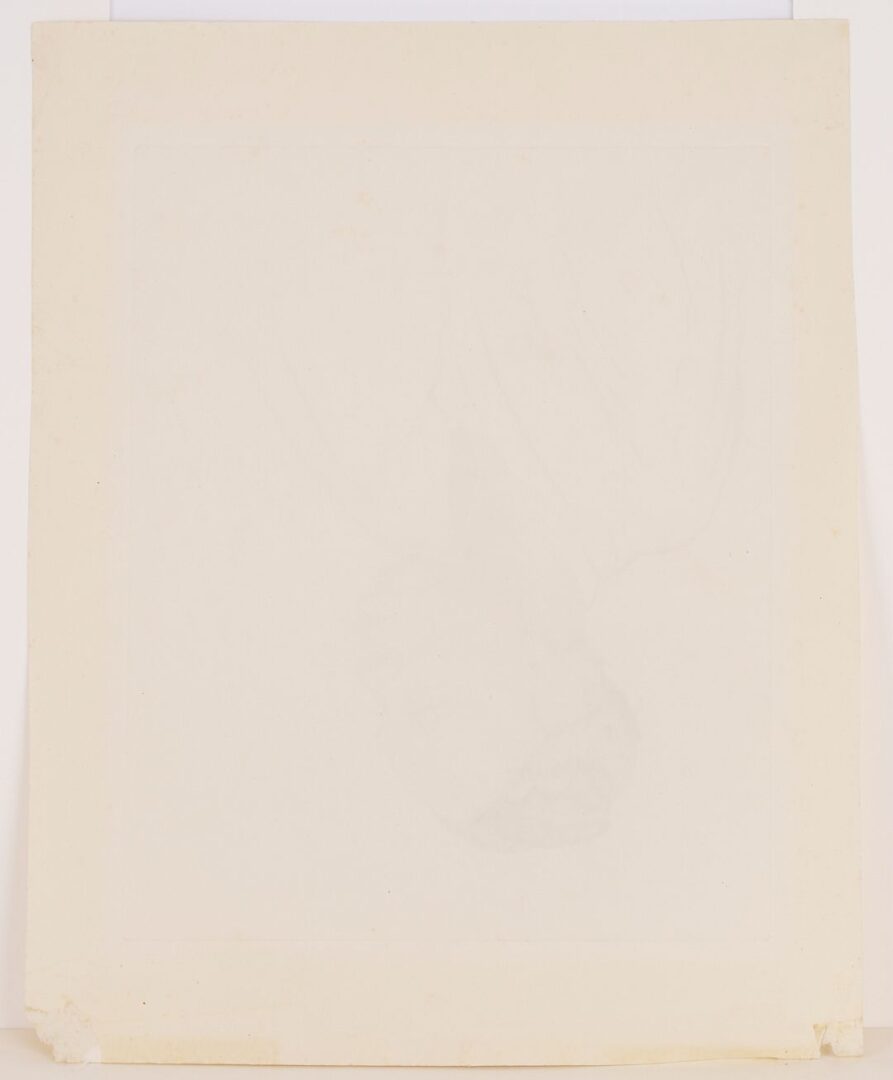 Lot 158: Rare Alfred Hutty Drypoint Etching, A Gullah