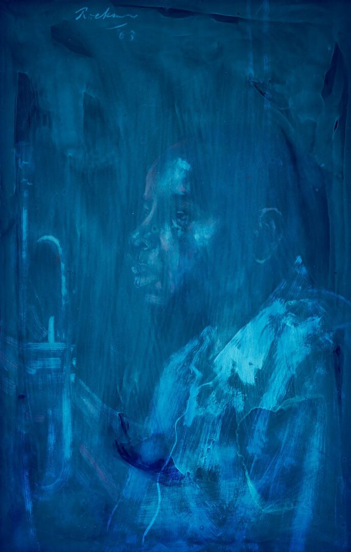 Lot 161: Noel Rockmore O/C, Andrew Anderson from Preservation Hall Series