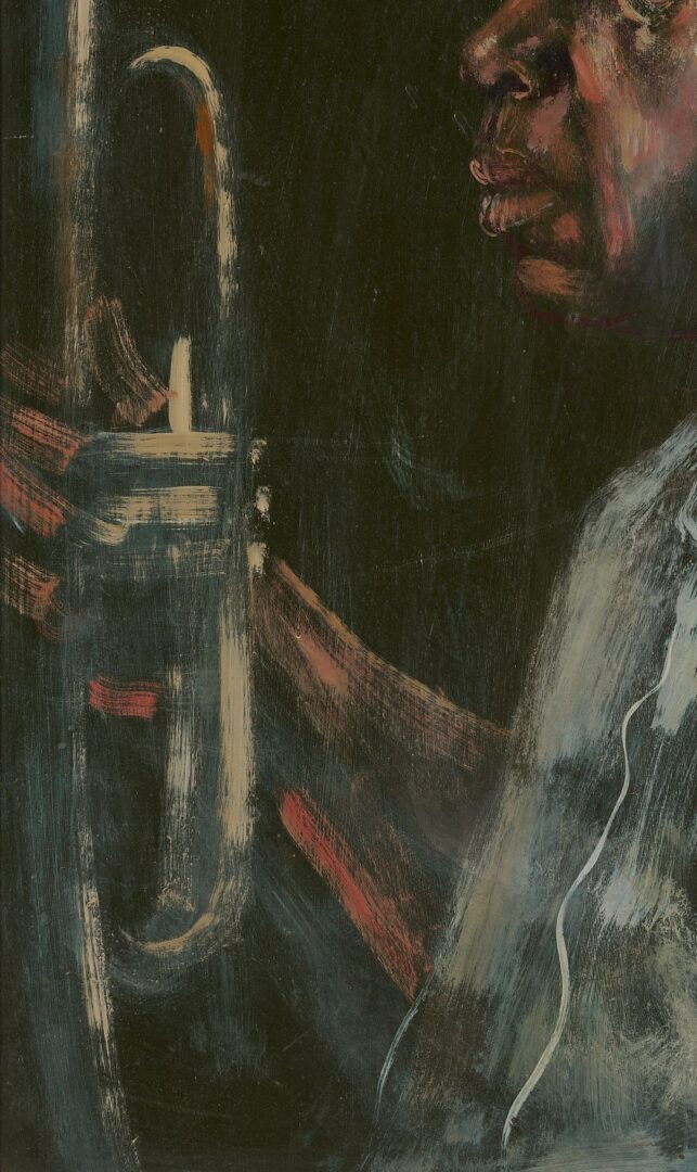 Lot 161: Noel Rockmore O/C, Andrew Anderson from Preservation Hall Series