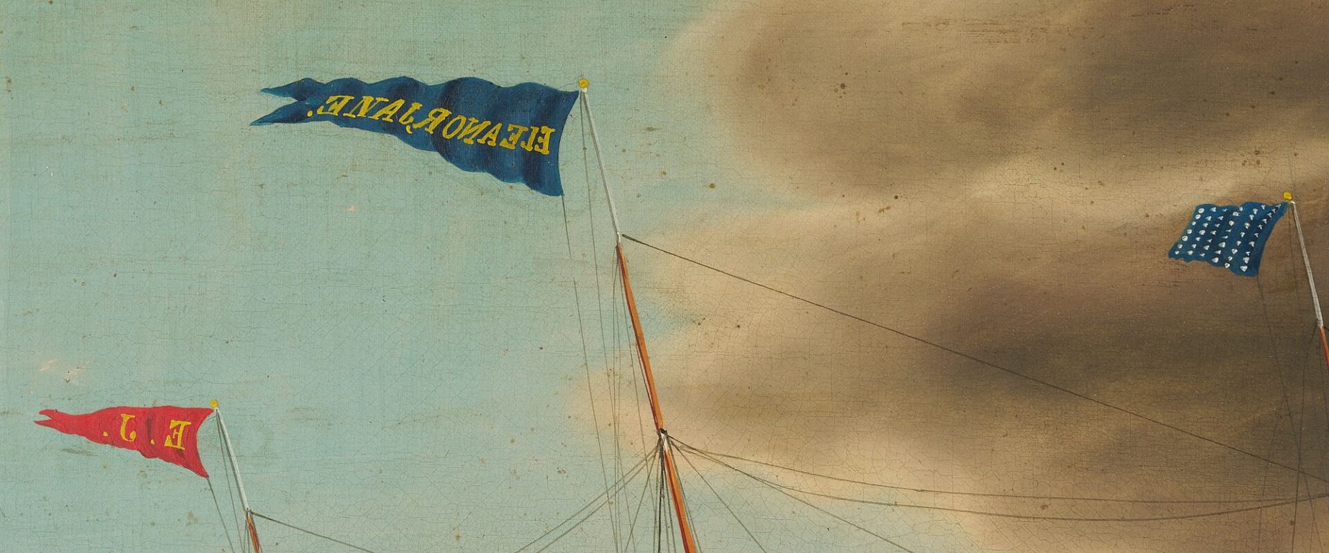 Lot 165: James Guy Evans American Marine Painting, Cape Henry