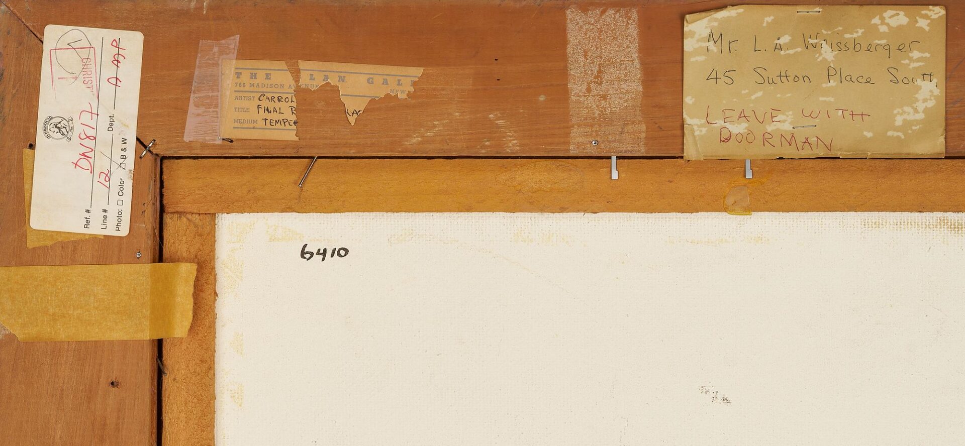 Lot 171: Carroll Cloar Acrylic on Board Painting, “Final Resting Place”