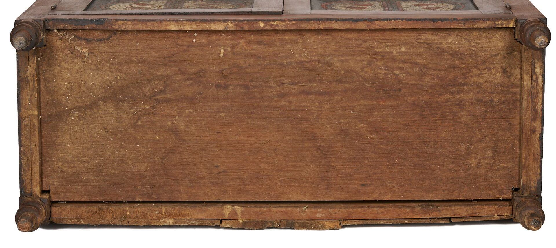 Lot 183: Southern Painted Pie Safe with Urn Tins, SW VA or East TN