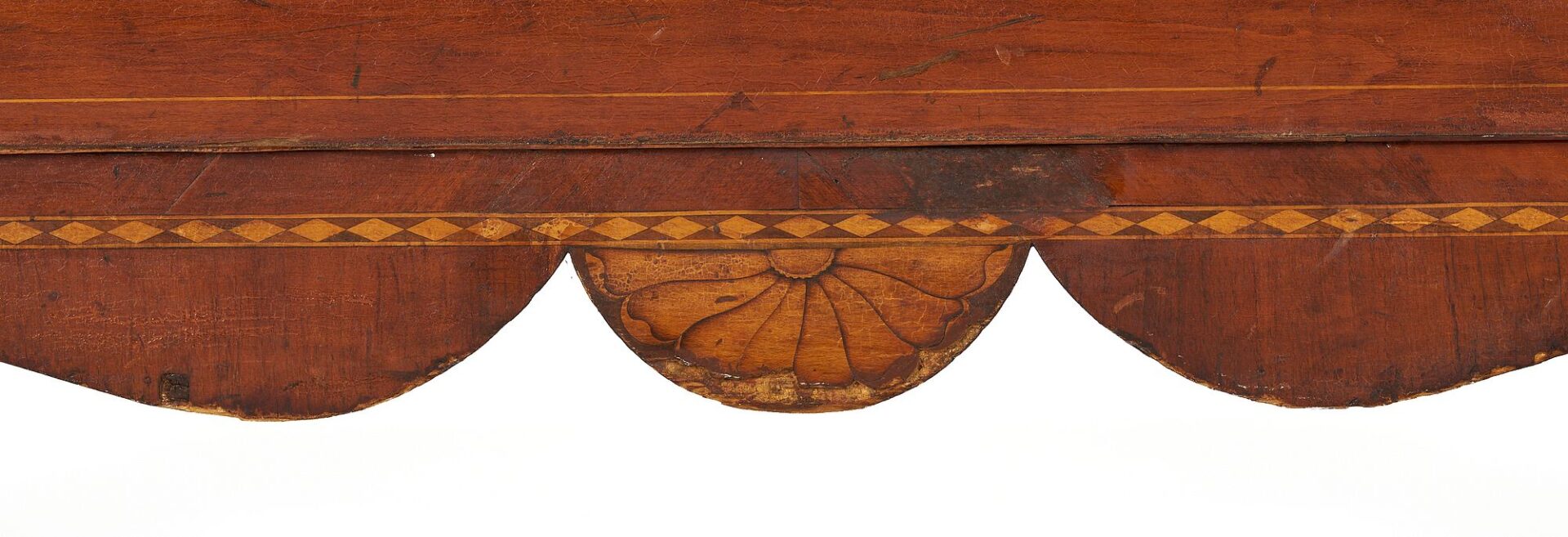 Lot 189: Southern Federal Inlaid Desk w/ Eagle, 16 Stars