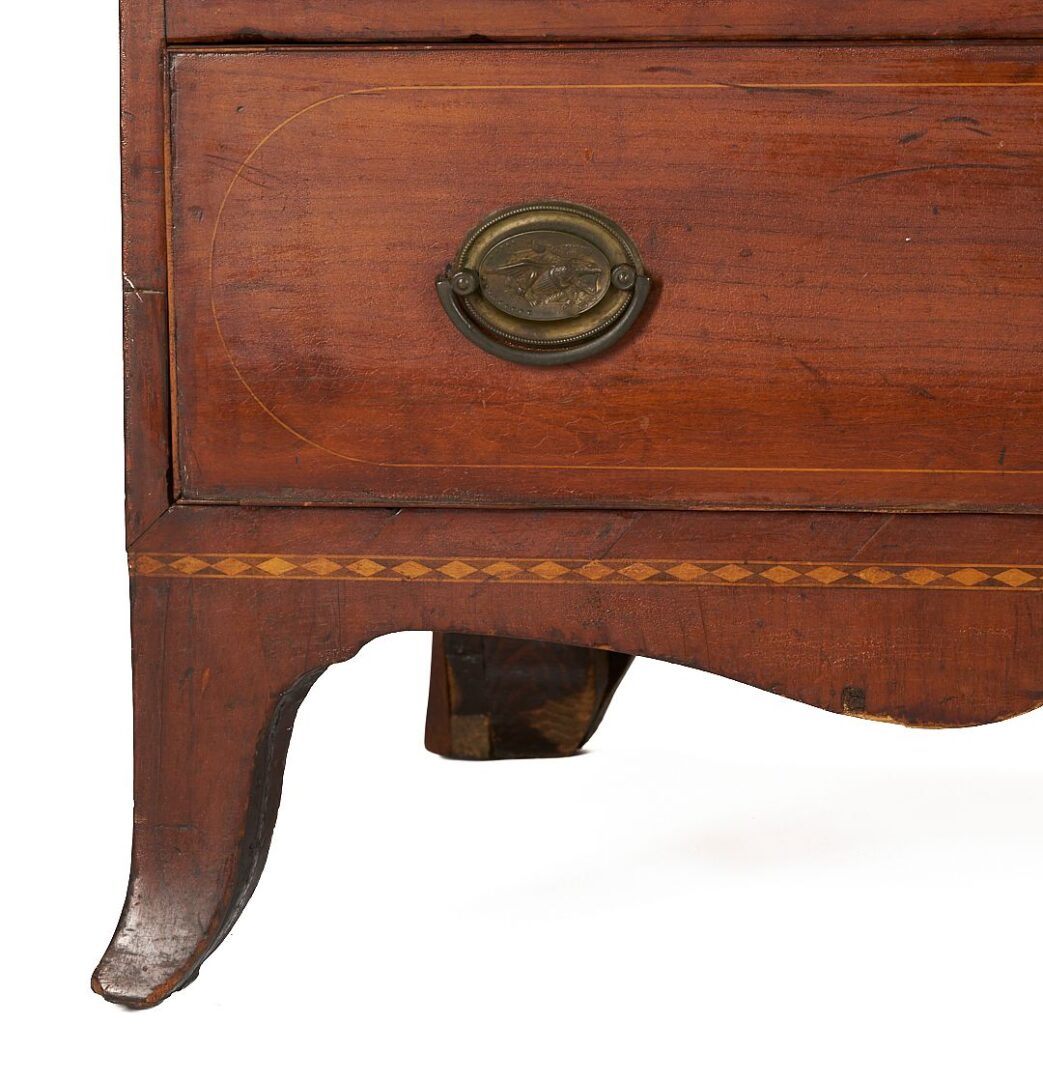 Lot 189: Southern Federal Inlaid Desk w/ Eagle, 16 Stars