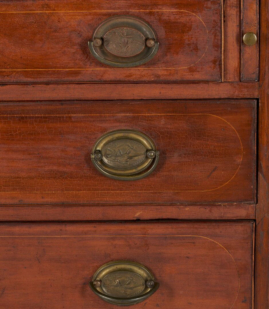 Lot 189: Southern Federal Inlaid Desk w/ Eagle, 16 Stars