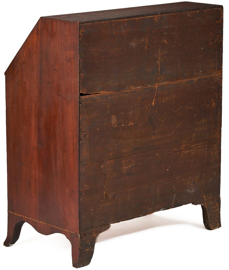 Lot 189: Southern Federal Inlaid Desk w/ Eagle, 16 Stars