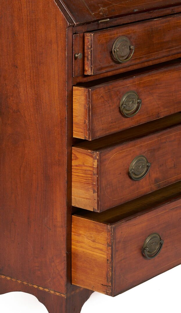 Lot 189: Southern Federal Inlaid Desk w/ Eagle, 16 Stars