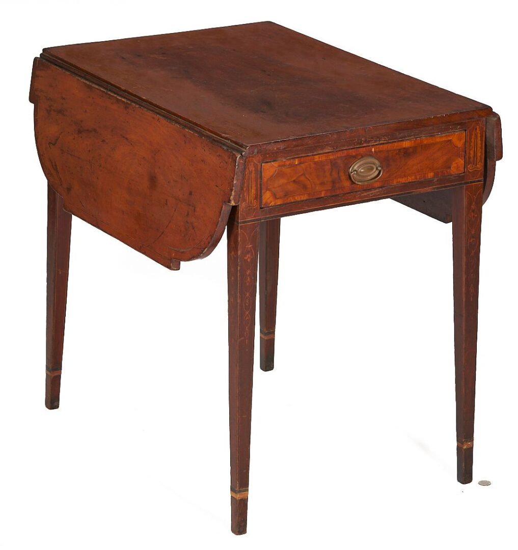 Lot 192: Federal Mahogany Pembroke Table, poss. Southern