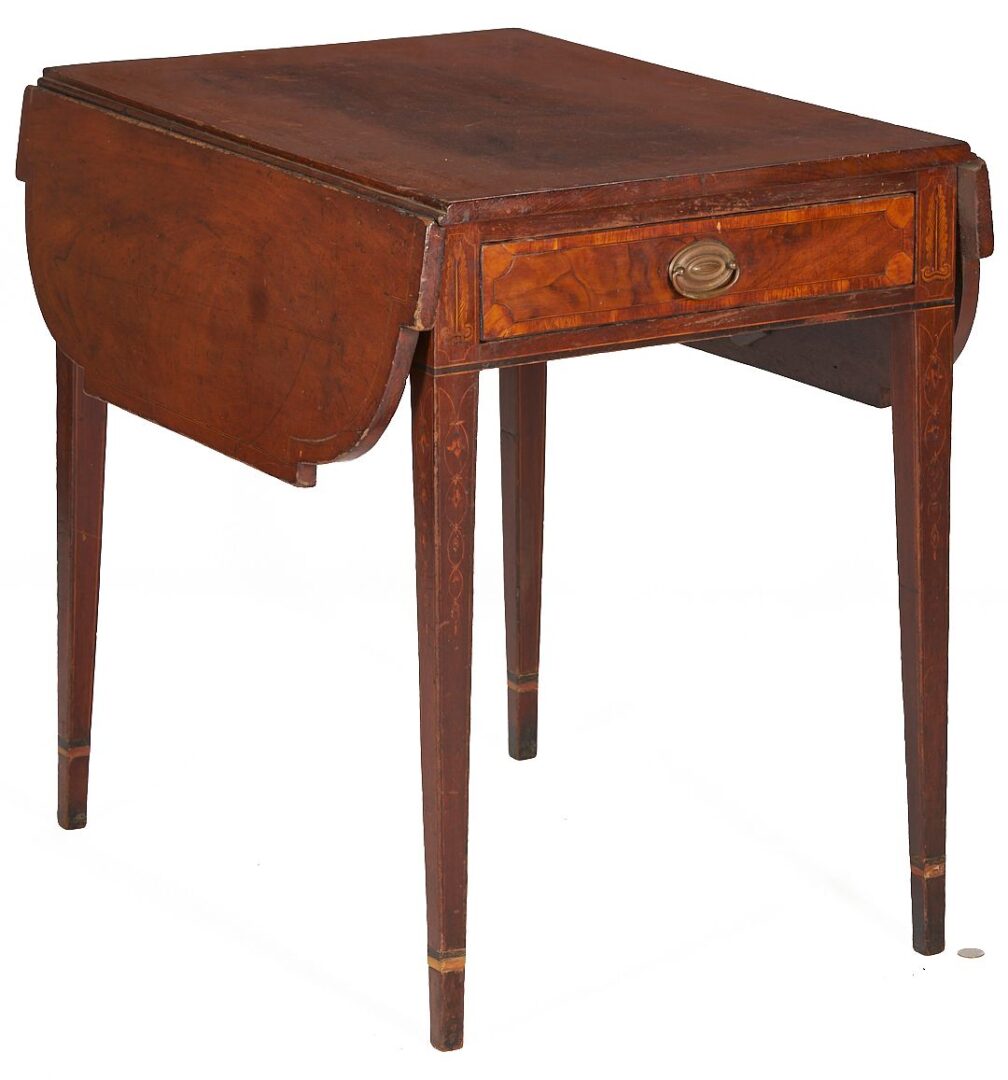 Lot 192: Federal Mahogany Pembroke Table, poss. Southern