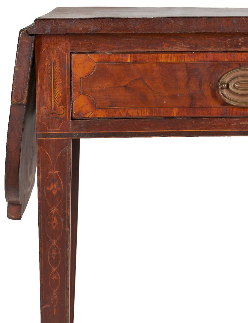 Lot 192: Federal Mahogany Pembroke Table, poss. Southern