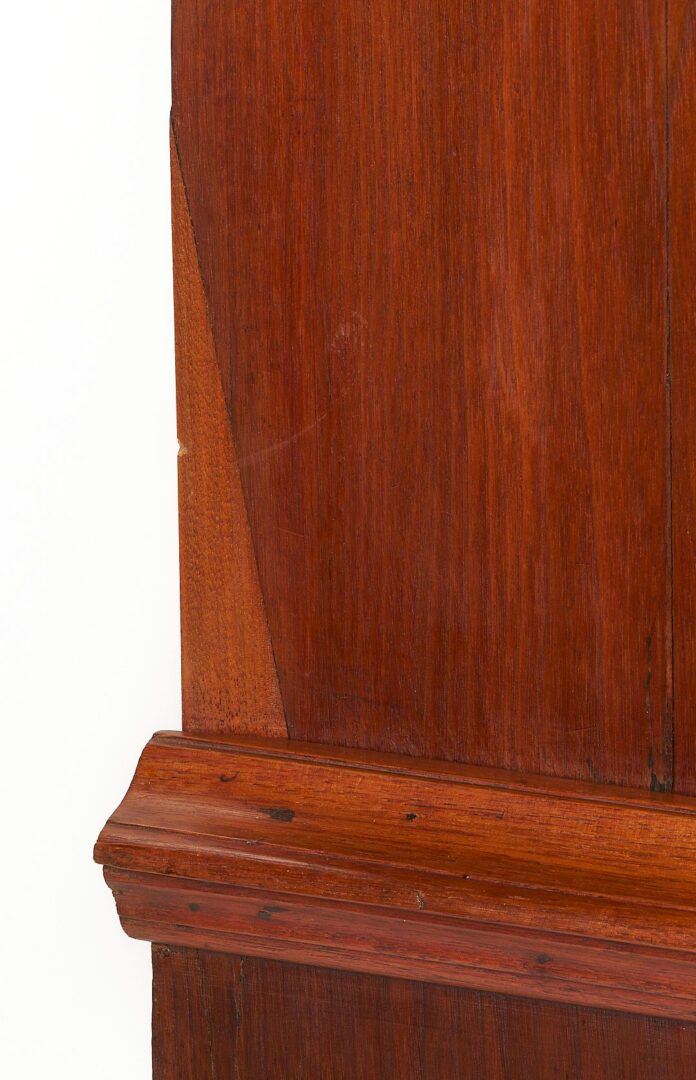 Lot 193: Southern Coastal Chippendale Walnut Chest on Chest