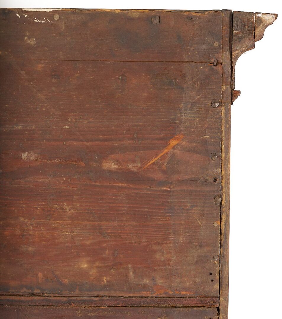 Lot 193: Southern Coastal Chippendale Walnut Chest on Chest