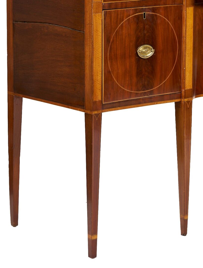 Lot 194: Federal Coastal North Carolina Inlaid Sideboard
